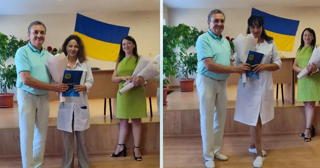 Джерело: Мереф’янська центральна районна лікарня Медики Мерефи отримали почесні нагороди від голови міста на порталі Gromada Group